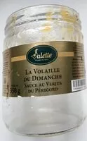 Suhkru kogus sees La volaille du Dimanche