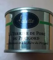 Suhkru kogus sees La terrine de porc du périgord