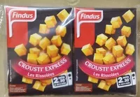 Zuckermenge drin Crousti' Express La Rissolée