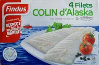 Suhkru kogus sees Filets de Colin d'Alaska MSC