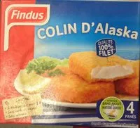 Suhkru kogus sees Tranches panées de Colin d'Alaska MSC