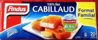 入っている砂糖の量 Tranches panées de Cabillaud MSC