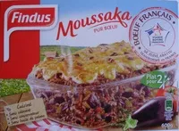 चीनी की मात्रा Moussaka (Pur Bœuf), Surgelé