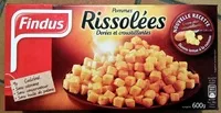 Pommes rissolees surgelees