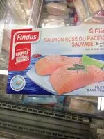 Suhkru kogus sees Filets de Saumon rose du Pacifique MSC