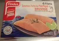 Sokerin määrä sisällä Filets de Saumon rose du Pacifique