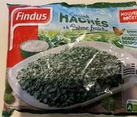 Suhkru kogus sees Épinards hachés à la crème fraîche