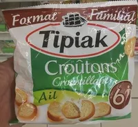 Zuckermenge drin Croûtons Croustillants Ail