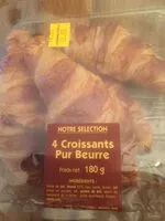 Zuckermenge drin Croissants pur beurre X4