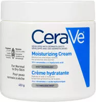 Quantité de sucre dans Moisturizing cream