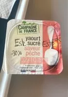 入っている砂糖の量 Yaourt sucré
