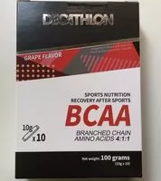 चीनी की मात्रा BCAA grape flavor