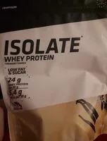 Количество сахара в Isolate whey protein vanilla