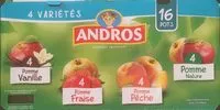 Количество сахара в Compote Vanille-Fraise-Pêche-Pomme