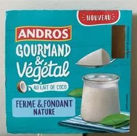 Suhkru kogus sees Gourmand et végétal au lait de coco