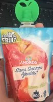 入っている砂糖の量 Purée de pommes nature sans sucre ajoutés