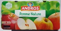 入っている砂糖の量 dessert fruitier pommes nature