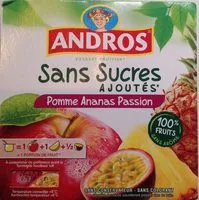 Compotes pommes ananas passion