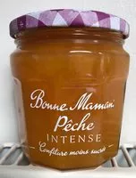 चीनी की मात्रा Confiture pêche intense