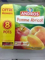 İçindeki şeker miktarı Compote Pomme Abricot