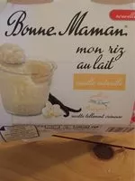 Riz au lait saveur vanille