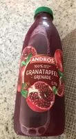 入っている砂糖の量 100% Pur jus de Grenade