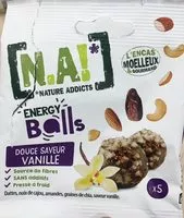 Количество сахара в Energy Balls - Douce Saveur Vanille