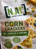 Количество сахара в Corn crackers