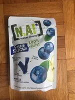 Количество сахара в NA fruit sticks myrtille