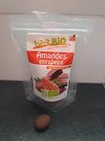 Quantité de sucre dans Amandes enrobées de chocolat au lait