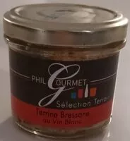 Jumlah gula yang masuk Terrine bressane au vin blanc