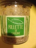 Jumlah gula yang masuk Rillette de sardine
