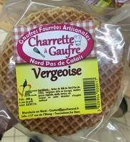 Sucre et nutriments contenus dans Charrette a gaufre