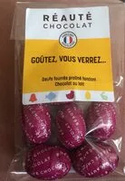 Sokerin määrä sisällä Chocolat