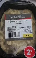 Sucre et nutriments contenus dans Selection traiteur auchan simply