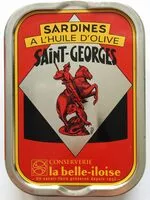 Suhkru kogus sees Sardines à l'huile d'olive Saint-Georges