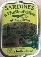 Suhkru kogus sees Sardines à l'huile d'olive et au citron
