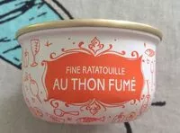 İçindeki şeker miktarı Cuillérable Fine ratatouille au thon fumé