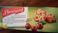 Sokerin määrä sisällä Brossard - cake aux fruits 2x250 gr offre eco