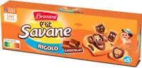 入っている砂糖の量 P'tit savane rigolo chocolat x5