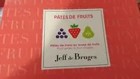 Suhkru kogus sees Pâtes de fruits