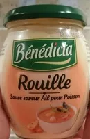 Quantité de sucre dans Sauce rouille saveur ail pour poisson