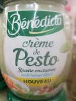 Cantidad de azúcar en Crème de pesto