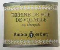 Количество сахара в Terrine de foie de volaille au banyuls