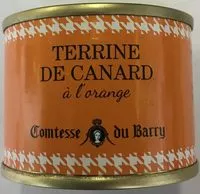 Количество сахара в Terrine de canard à l'orange
