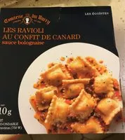 Количество сахара в Les ravioli au confit de canard sauce bolognaise