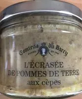 Количество сахара в L'écrasée de pommes de terre aux cèpes