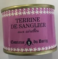 Количество сахара в Terrine de sanglier aux airelles