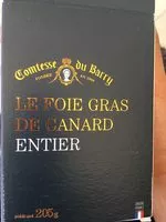 Количество сахара в Fois gras entier