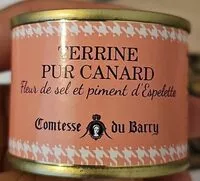 Количество сахара в Terrine pur canard piment d'Espelette